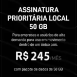 Plano Viagem Starlink Prioritária Local