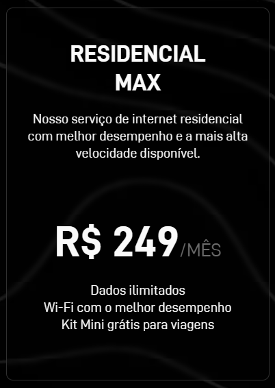 Plano Starlink Residencial