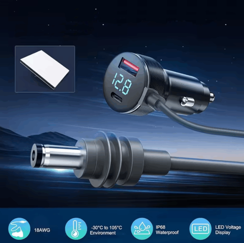 Cabo Veicular Starlink Mini Adaptador Veicular 3 Em 1 com 3m - Imagem 3